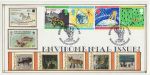 1992-09-15 Green Issue Stamps Hand Made FDC (75925)