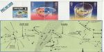 1991-04-23 Europe in Space Stamps Hand Made FDC (75926)