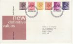 1976-02-25 Definitive Stamps BUREAU FDC (76116)