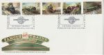 1985-01-22 Famous Trains Stamps Victoria Stn FDC (76232)