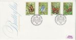 1981-05-13 Butterflies Stamps Woodwalton FDC (76235)