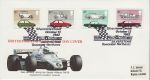 1982-10-13 Motor Cars Stamps Silverstone PPS FDC (76312)