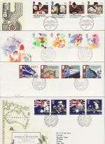 1988 Bulk Buy x8 FDC From 1988 Bureau Postmarks (76437)