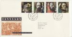 1992-03-10 Tennyson Stamps Bureau FDC (70278)
