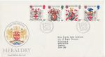 1984-01-17 Heraldry Stamps Bureau FDC (70348)