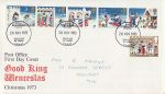 1973-11-28 Christmas Stamps Gwent FDC (70399)