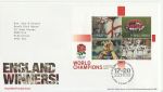 2003-12-19 Rugby England Winners T/House FDC (70465)
