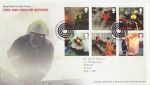 2009-09-01 Fire and Rescue Stamps Hose FDC (70507)
