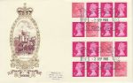 1981-09-02 Reader Digest Coil Stamps Windsor FDC (70788)