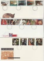1992 Bulk Buy x9 First Day Covers With Fareham Pmks (70907)