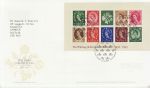 2002-12-05 Wilding Definitives Stamps M/S T/House FDC (71007)