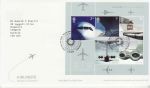 2002-05-02 Airliners Stamps M/S T/House FDC (71010)