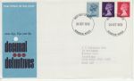 1973-10-24 Definitive Stamps Windsor FDC (71055)
