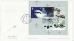 2002-05-02 Airliners Stamps M/S Heathrow London FDC (71845)
