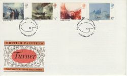 1975-02-19 British Painters Stamps London WC FDC (72000)