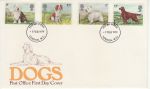 1979-02-07 British Dogs Stamps London FDC (72065)