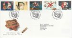 1997-10-27 Christmas Stamps Bureau FDC (76516)