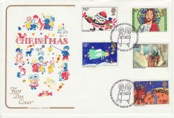 1981-11-18 Christmas Stamps Bethlehem Cotswold FDC (76538)