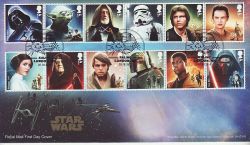 2015-10-20 Star Wars Stamps Ealing London FDC (76733)