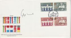 1984-05-15 Europa Stamps George Osborne Signed FDC (76737)