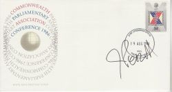 1986-08-19 Parliamentary Conference Signed FDC (76740)