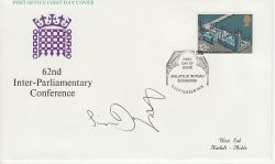 1975-09-03 Parliament Stamp Bureau Signed FDC (76743)