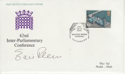 1975-09-03 Parliament Stamp Bureau Signed FDC (76744)