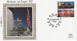 1992-04-07 Europa Britain at Expo '92 London FDC (76757)