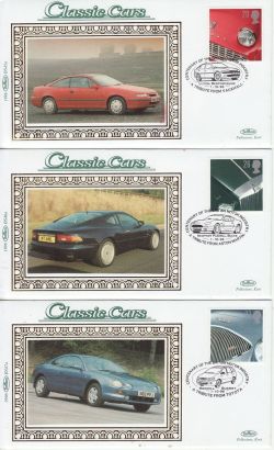 1996-10-01 Classic Sports Cars x5 Benham FDC (76762)