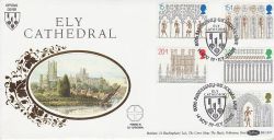 1989-11-14 Christmas Stamps Ely Cathedral FDC (76766)