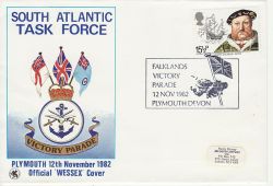 1972-11-12 Falklands Victory Parade Plymouth Souv (76816)