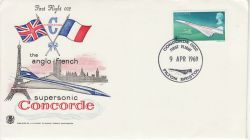 1969-04-09 Concorde 002 First Flight Cover (76850)