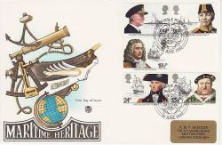 1982-06-16 Maritime Heritage Portsmouth FDC (76923)