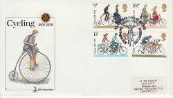 1978-08-02 Cycling Stamps TI Raleigh Nottingham FDC (76928)