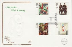 1993-05-11 Art Stamps Ben Nicholson St Ives FDC (76945)