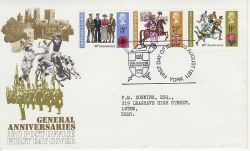 1971-08-25 Anniversaries Stamps York FDC (77018)