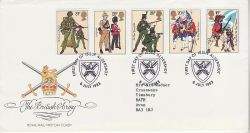 1983-07-06 British Army Stamps Aldershot FDC (77087)