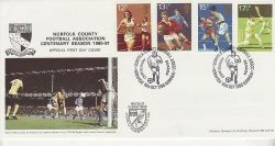 1980-10-10 Norfolk County Football Centenary FDC (77093)