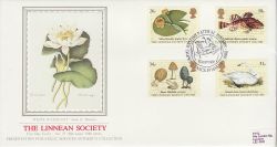 1988-01-19 The Linnean Society Stamps Waterside FDC (77094)
