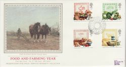 1989-03-07 Food & Farming Stamps Stoneleigh FDC (77107)