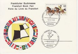 1985 Germany Frankfurt Book Fair Card (77286)