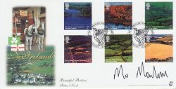 2004-03-16 N Ireland Stamps Mo Mowlam Signed FDC (77510)