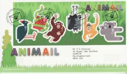 2016-05-17 Animal Stamps M/S T/House FDC (77593)