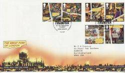 2016-09-02 Great Fire of London Stamps T/House FDC (77598)
