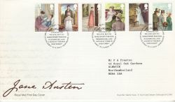 2013-02-21 Jane Austen Stamps T/House FDC (77619)