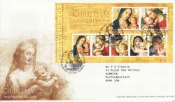2013-11.05 Christmas Stamps M/S T/House FDC (77621)