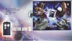 2013-03-26 Dr Who Stamps M/S T/House FDC (77626)
