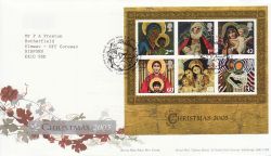 2005-11-01 Christmas Stamps M/S T/House FDC (77654)