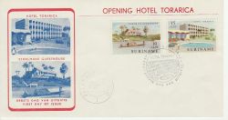 1962-07-04 Suriname Hotel Torarica Stamps FDC (77715)