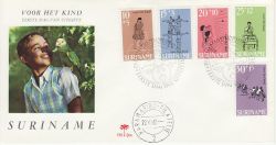 1968-11-22 Suriname Child Welfare Stamps FDC (77754)